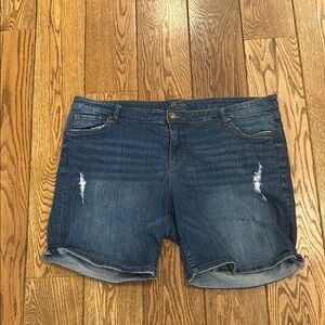 Denim Blue Women's Shorts